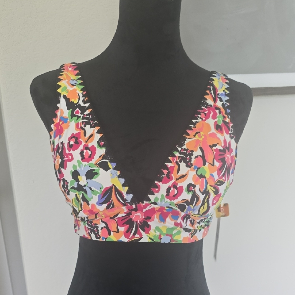 NWT Anne Cole Bikini Top D Cup